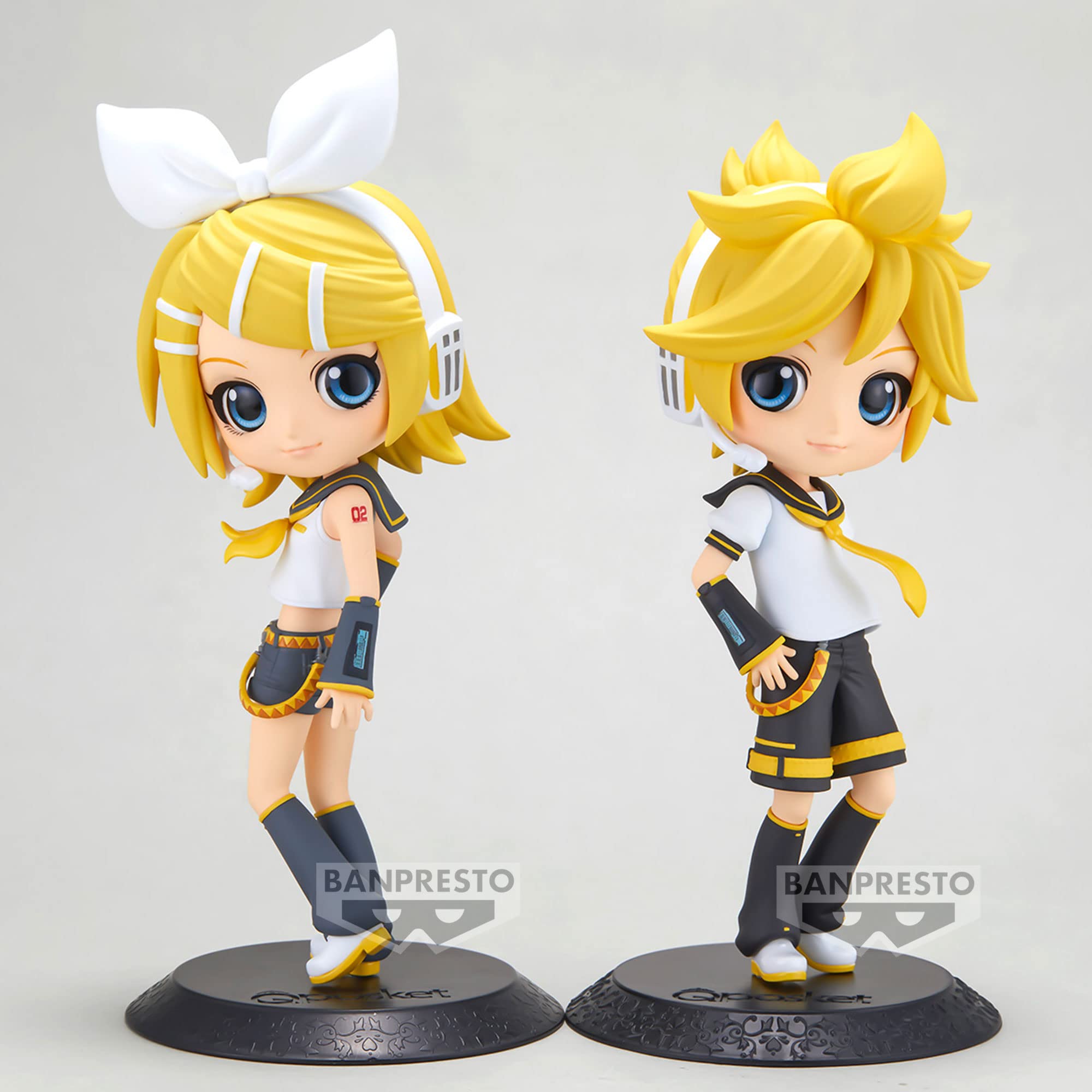 Banpresto - Kagamine Rin/Len - Kagamine Rin (Ver A), Bandai Spirits Q Figura Posket Banpresto - Kagamine Rin/Len - Kagamine Rin (Ver A), Bandai Spirits Q Figura Posket